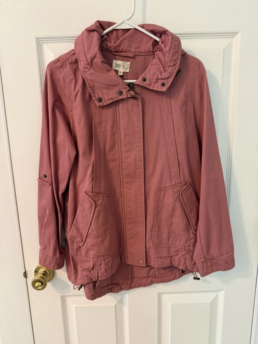 Jolt Women's Rose Hooded Utility Jacket